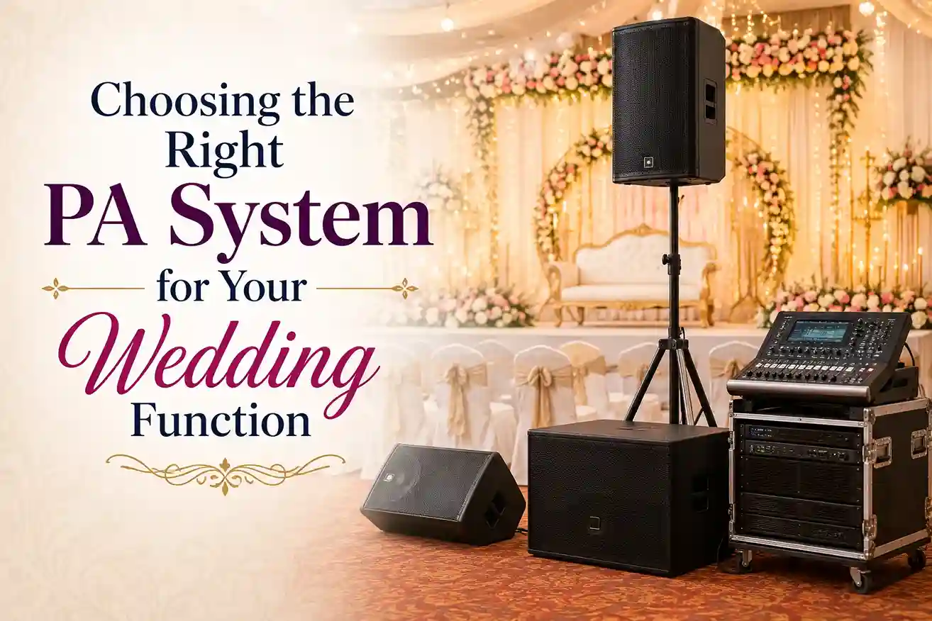 PA System for Wedding Function